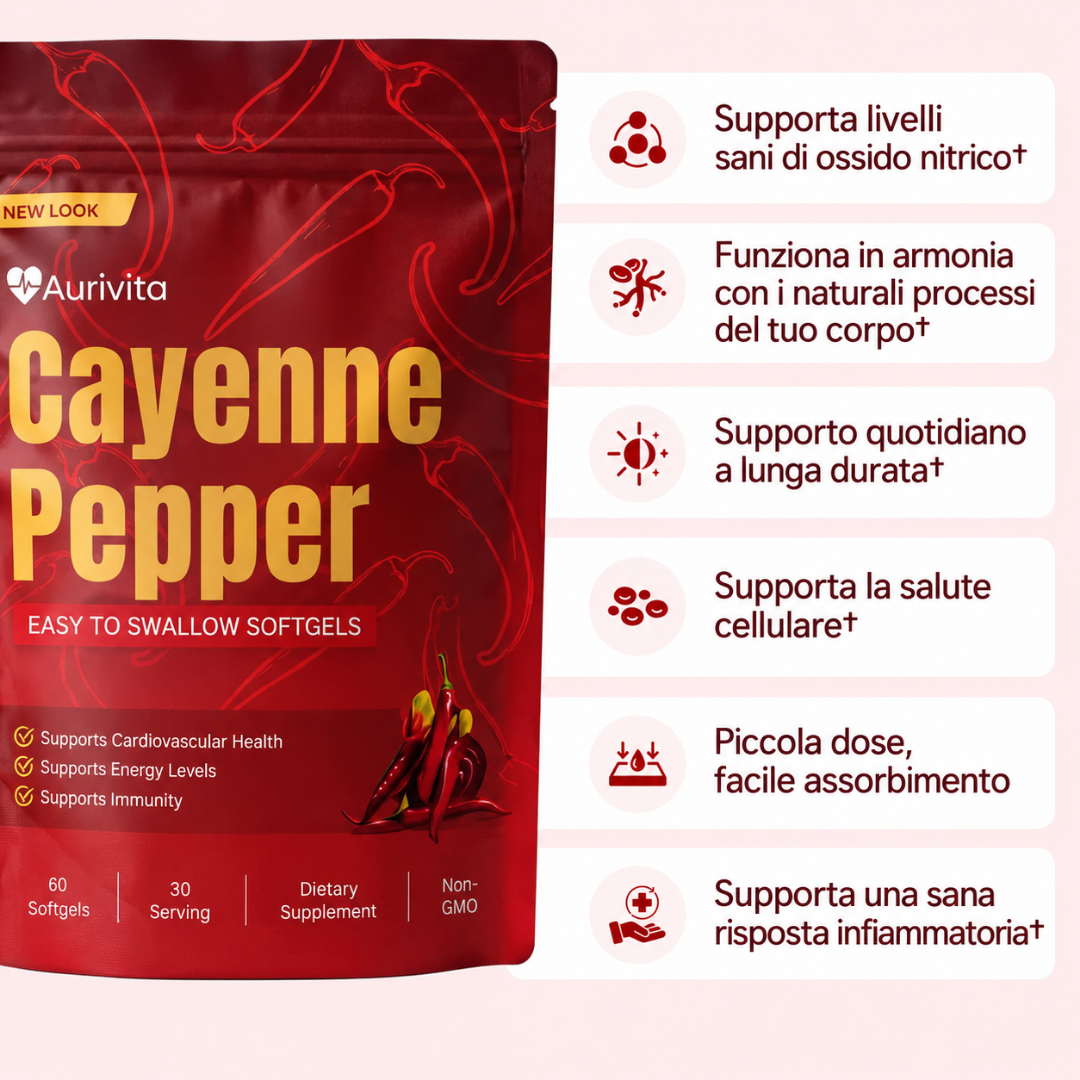 Aurivita Cayenne Pepper