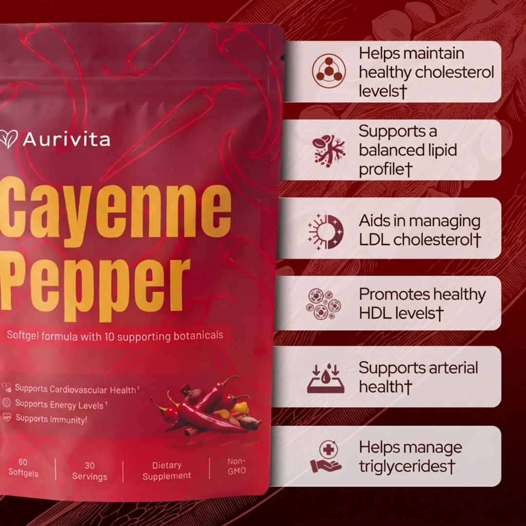 Aurivita Cayenne Pepper