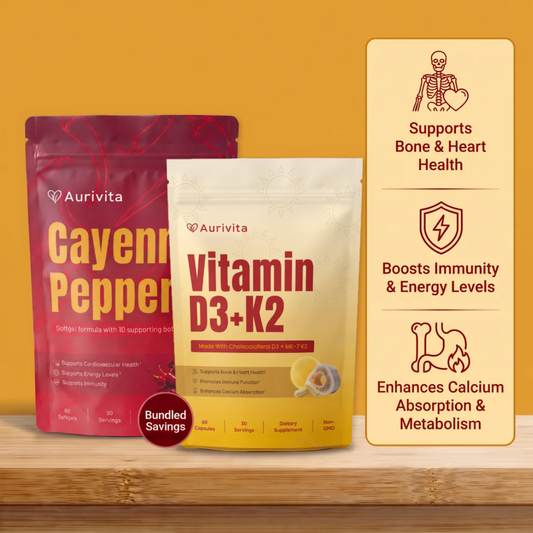 Cayenne + D3+K2