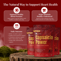 Aurivita Capsaicin Power — Thermogenic Metabolism Softgels (30 Servings)