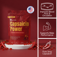 Aurivita Capsaicin Power - Cayenne Pepper Softgels For Erectile Dysfunction