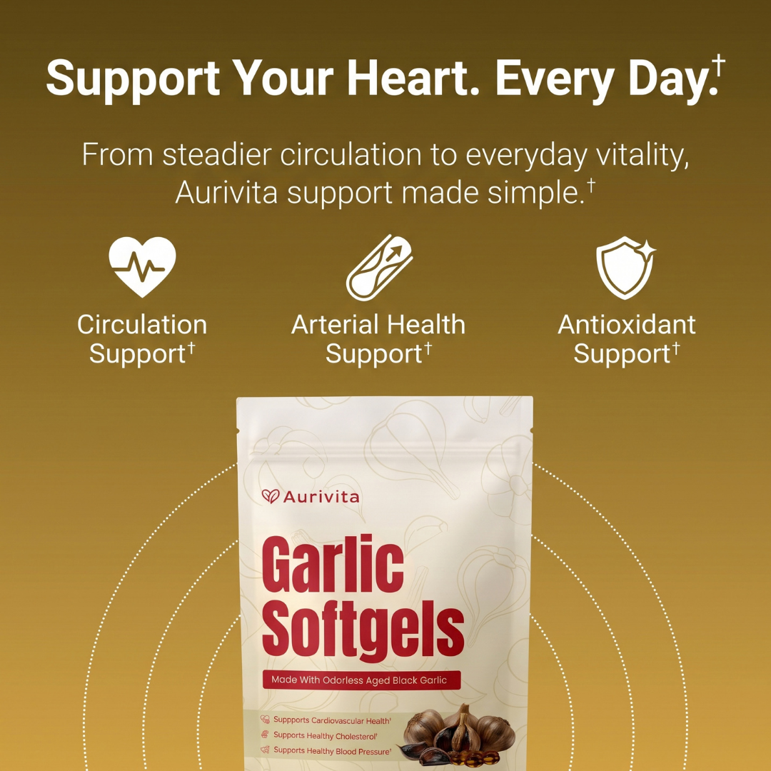 Aurivita Odorless Aged Garlic Softgels