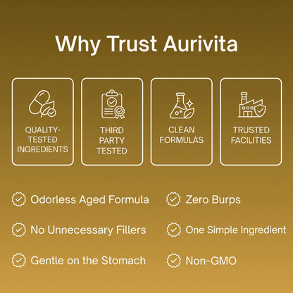Aurivita Odorless Aged Garlic Softgels