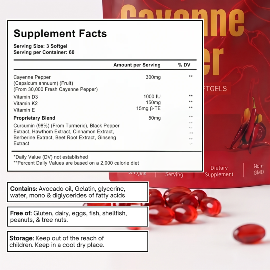 Aurivita Cayenne Pepper