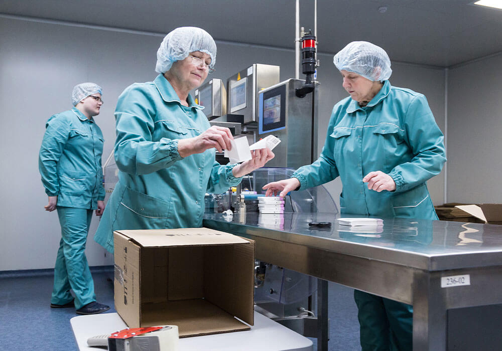 Fabricado bajo estándares GMP