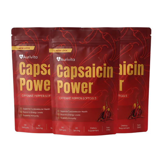Aurivita Cayenne Pepper (90 Servings)