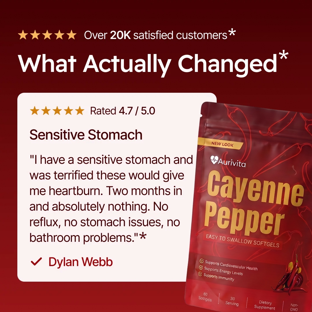 Aurivita Cayenne Pepper