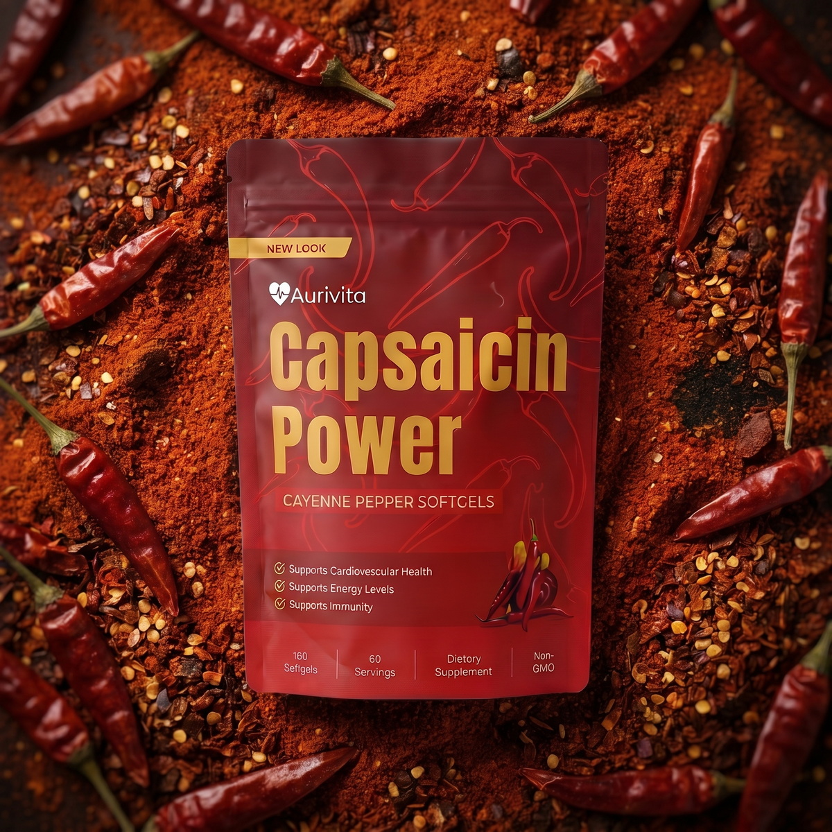 Despite the Name, Capsaicin Power Will Not Burn Your Mouth at All.