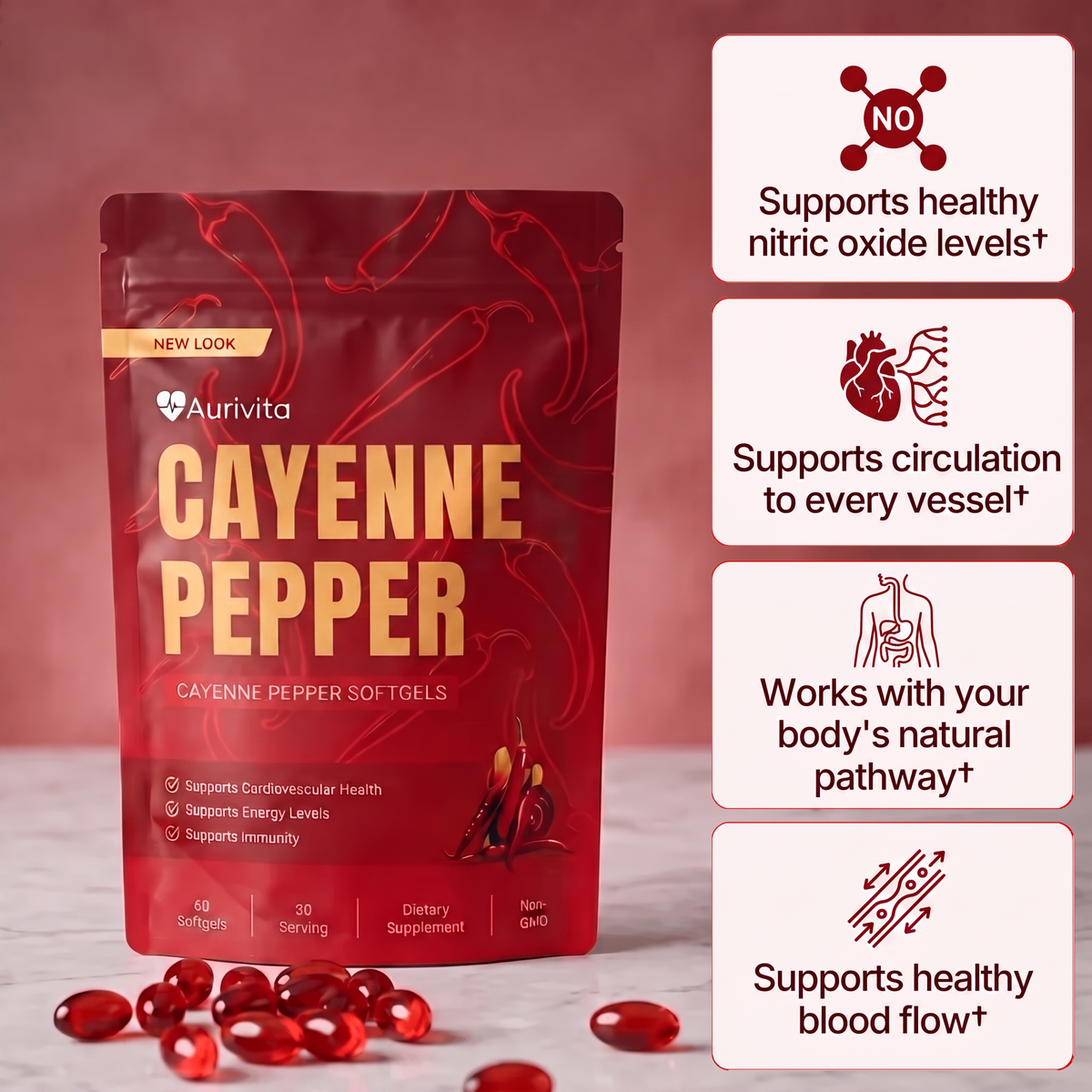 Aurivita Cayenne Pepper