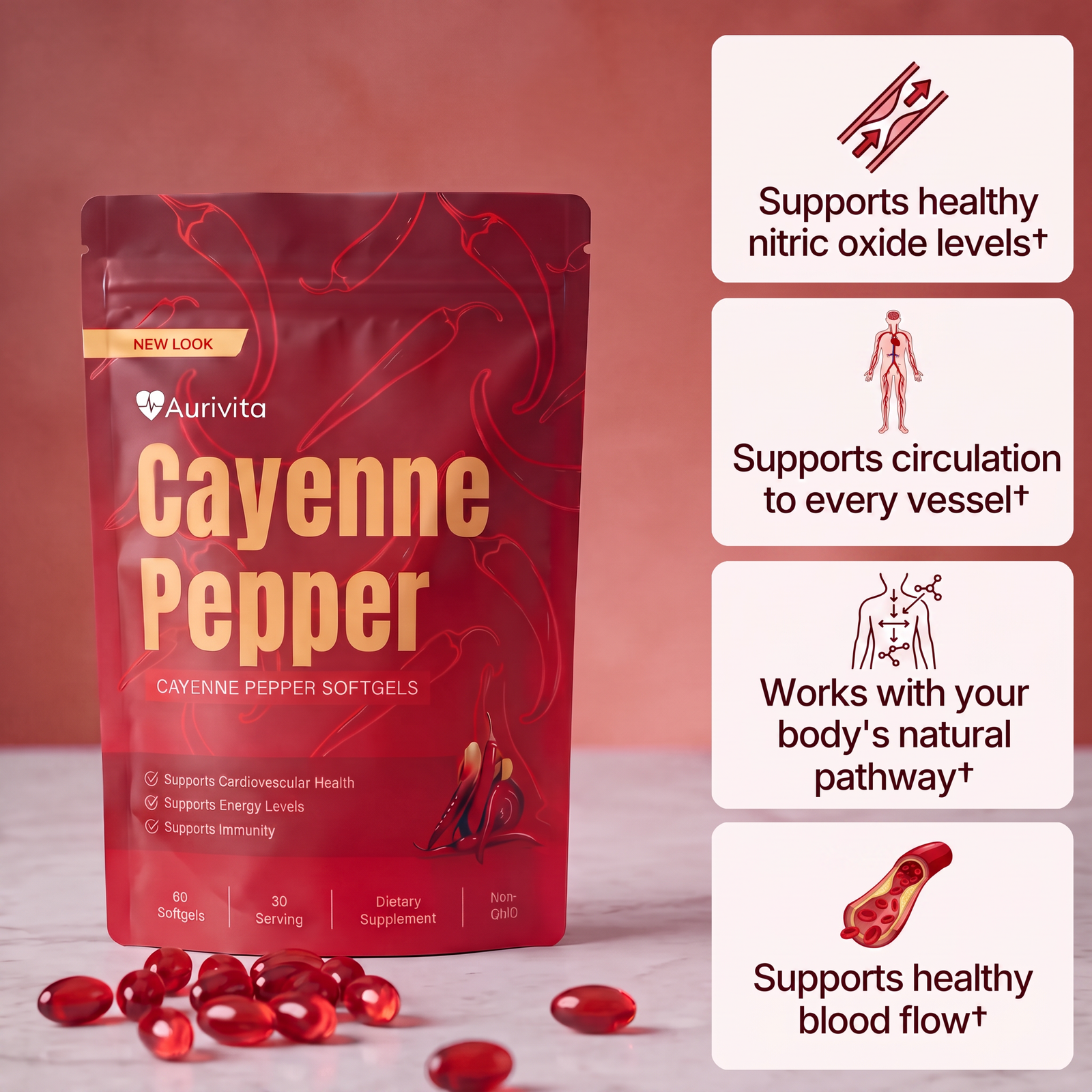 Aurivita Cayenne Pepper