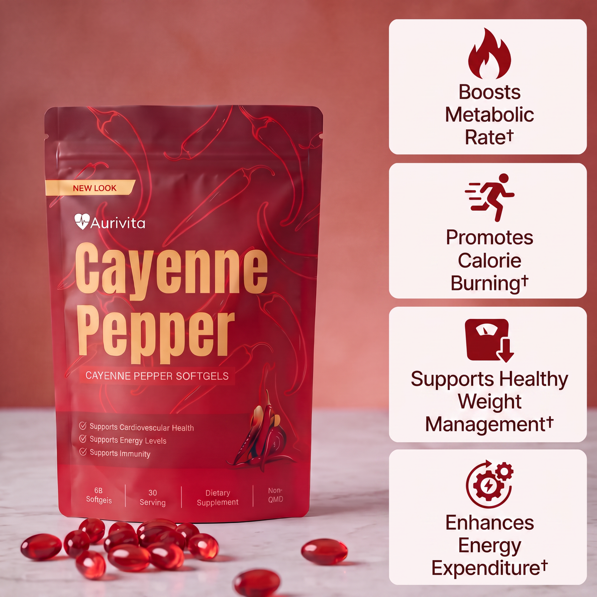 Aurivita Cayenne Pepper