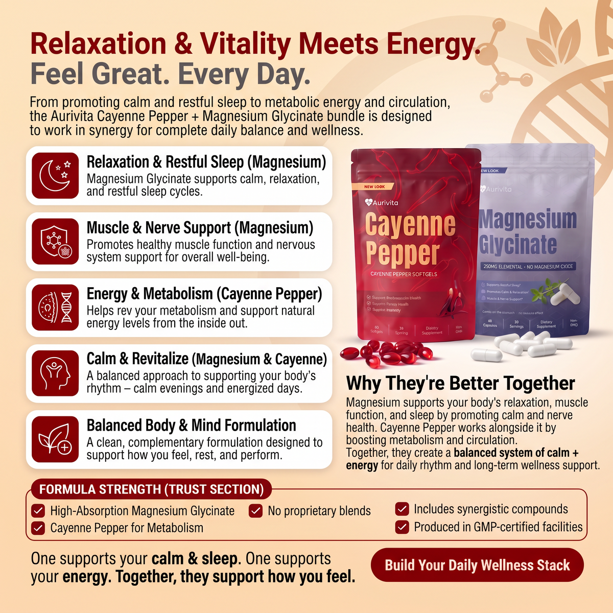 Cayenne + Magnesium Glycinate