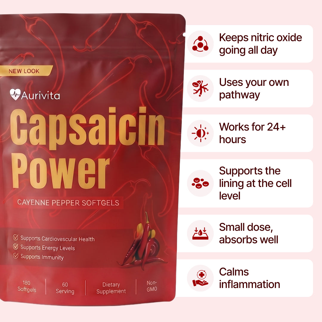 Aurivita Capsaicin Power - Promo