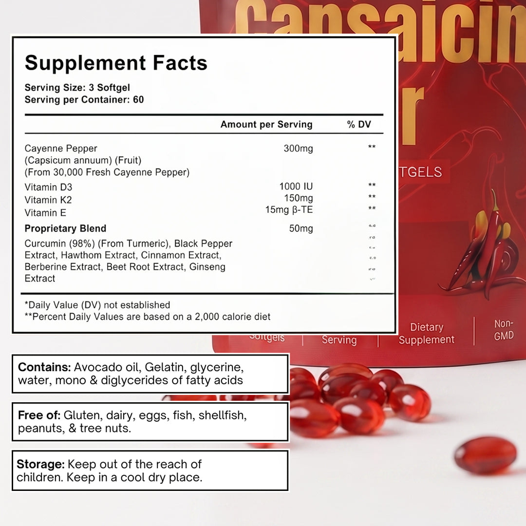 Aurivita Capsaicin Power